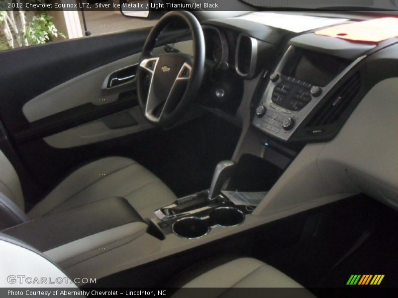 Silver Ice Metallic / Light Titanium/Jet Black 2012 Chevrolet Equinox LTZ