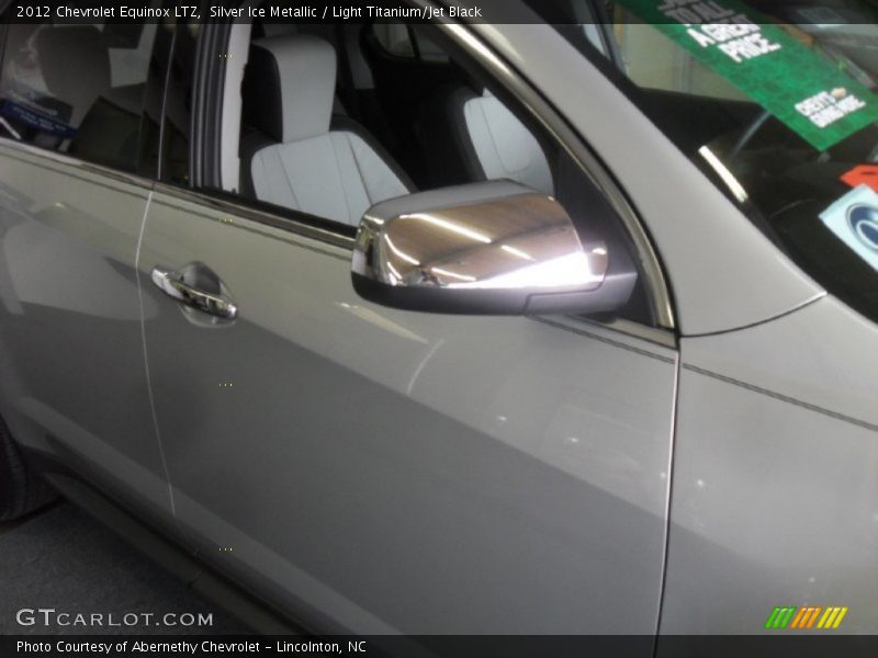Silver Ice Metallic / Light Titanium/Jet Black 2012 Chevrolet Equinox LTZ