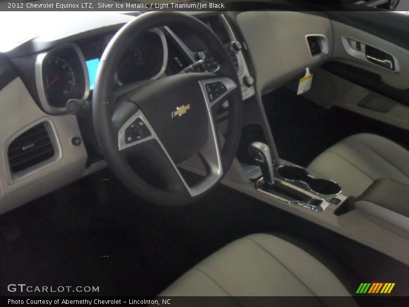 Silver Ice Metallic / Light Titanium/Jet Black 2012 Chevrolet Equinox LTZ