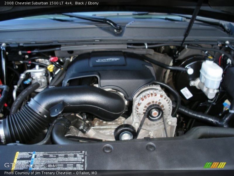 Black / Ebony 2008 Chevrolet Suburban 1500 LT 4x4