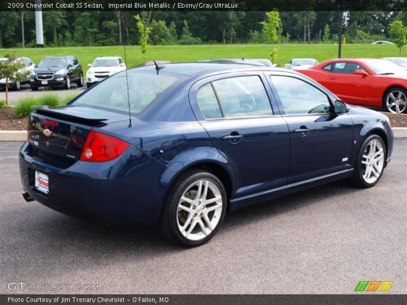 Imperial Blue Metallic / Ebony/Gray UltraLux 2009 Chevrolet Cobalt SS Sedan