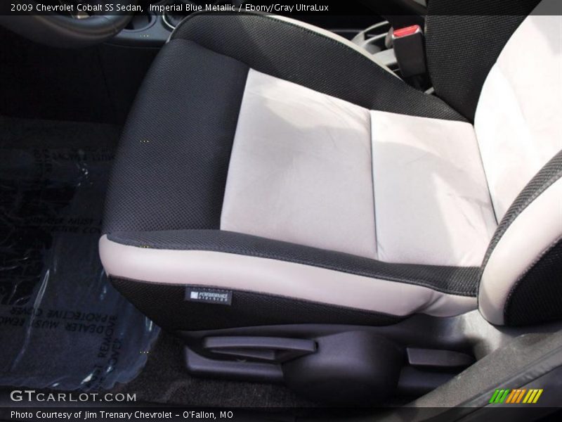  2009 Cobalt SS Sedan Ebony/Gray UltraLux Interior