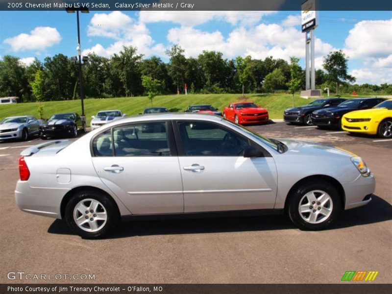 Galaxy Silver Metallic / Gray 2005 Chevrolet Malibu LS V6 Sedan