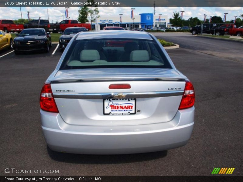 Galaxy Silver Metallic / Gray 2005 Chevrolet Malibu LS V6 Sedan