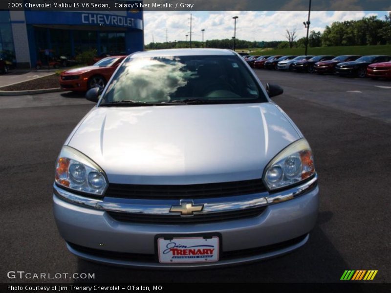 Galaxy Silver Metallic / Gray 2005 Chevrolet Malibu LS V6 Sedan