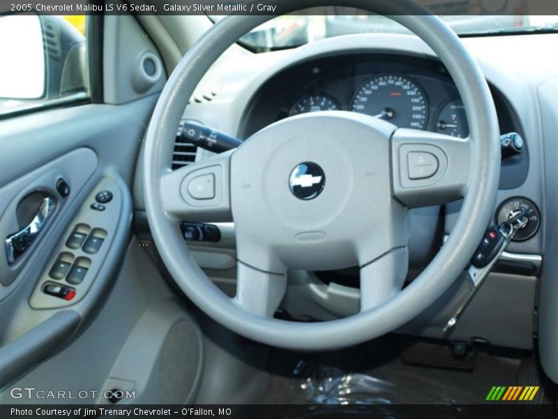 Galaxy Silver Metallic / Gray 2005 Chevrolet Malibu LS V6 Sedan