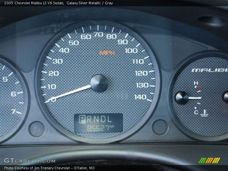 Galaxy Silver Metallic / Gray 2005 Chevrolet Malibu LS V6 Sedan