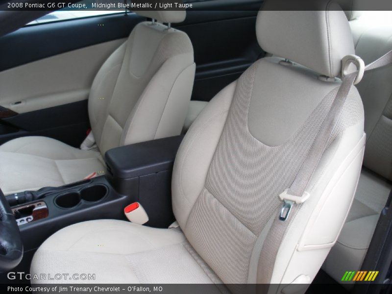 Midnight Blue Metallic / Light Taupe 2008 Pontiac G6 GT Coupe