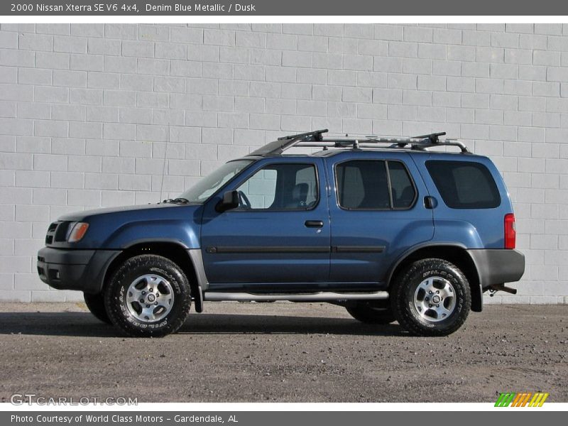  2000 Xterra SE V6 4x4 Denim Blue Metallic