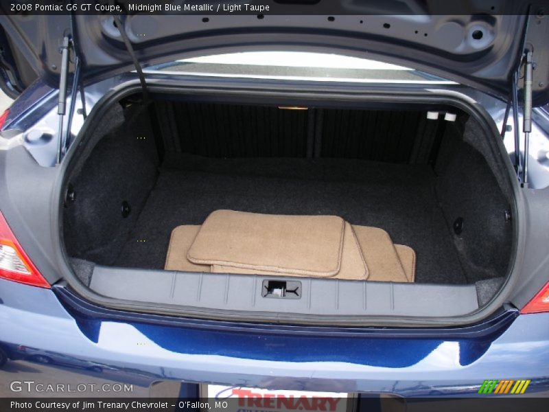 Midnight Blue Metallic / Light Taupe 2008 Pontiac G6 GT Coupe