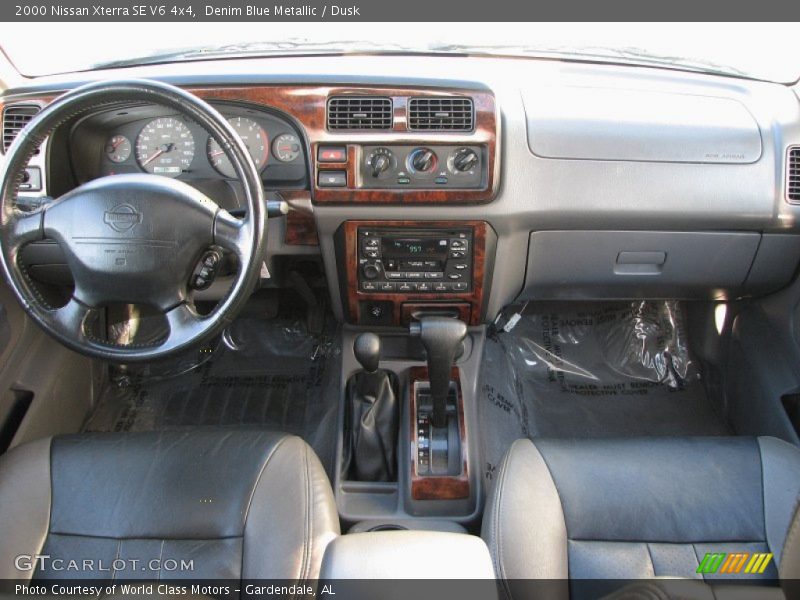 Denim Blue Metallic / Dusk 2000 Nissan Xterra SE V6 4x4