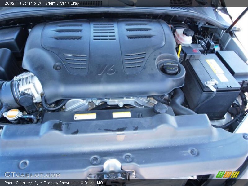 Bright Silver / Gray 2009 Kia Sorento LX