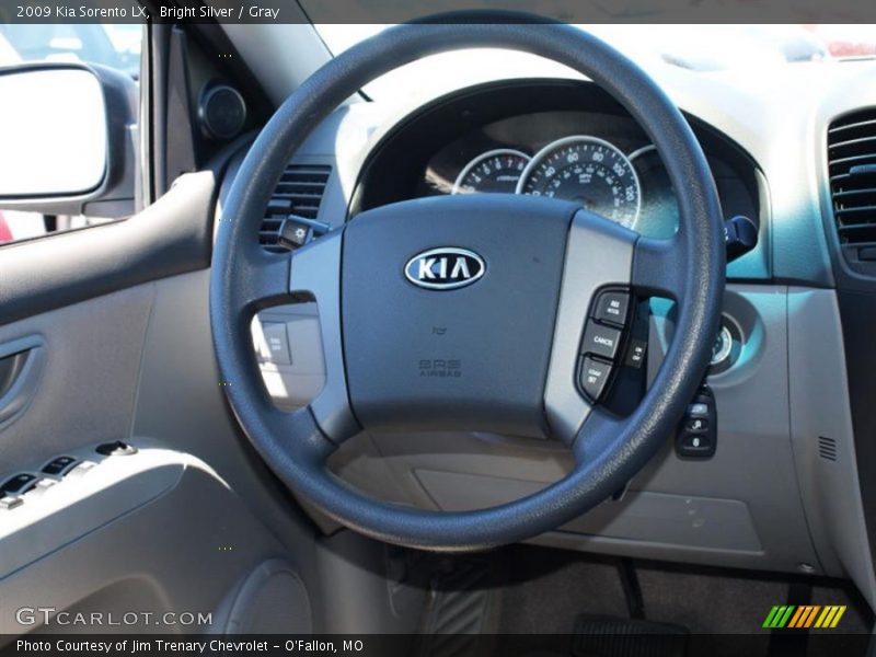Bright Silver / Gray 2009 Kia Sorento LX