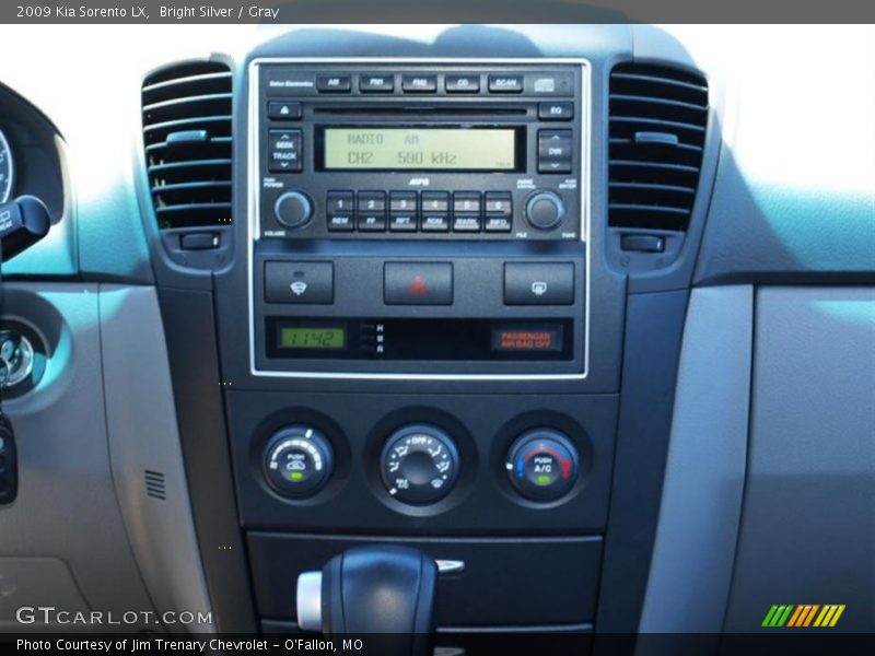 Bright Silver / Gray 2009 Kia Sorento LX