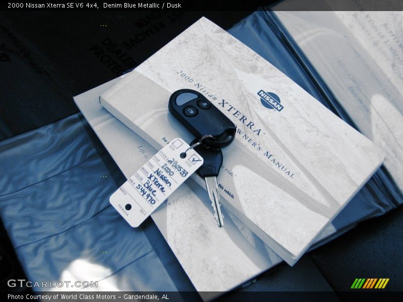 Denim Blue Metallic / Dusk 2000 Nissan Xterra SE V6 4x4