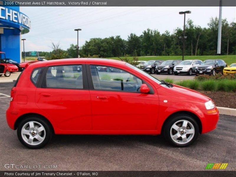 Victory Red / Charcoal 2006 Chevrolet Aveo LT Hatchback
