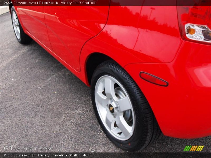 Victory Red / Charcoal 2006 Chevrolet Aveo LT Hatchback