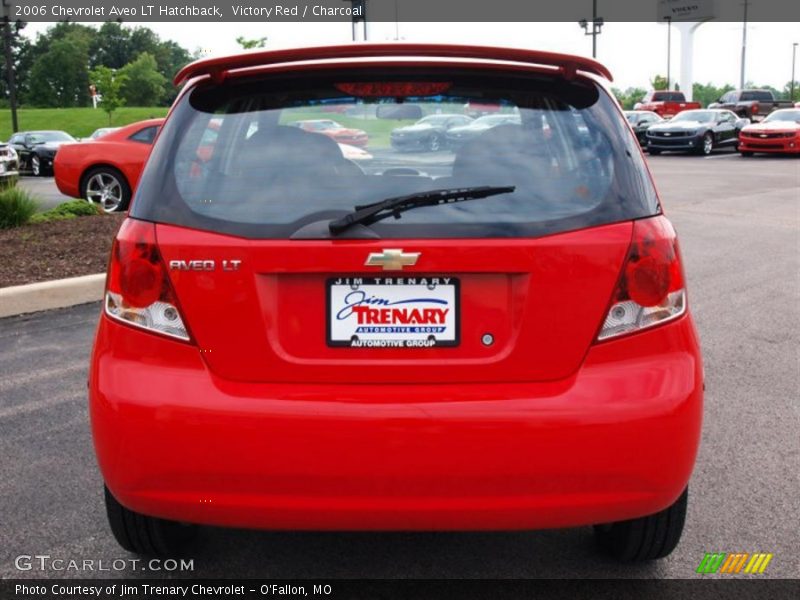 Victory Red / Charcoal 2006 Chevrolet Aveo LT Hatchback