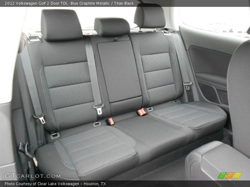  2012 Golf 2 Door TDI Titan Black Interior