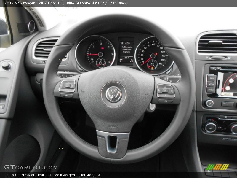  2012 Golf 2 Door TDI Steering Wheel