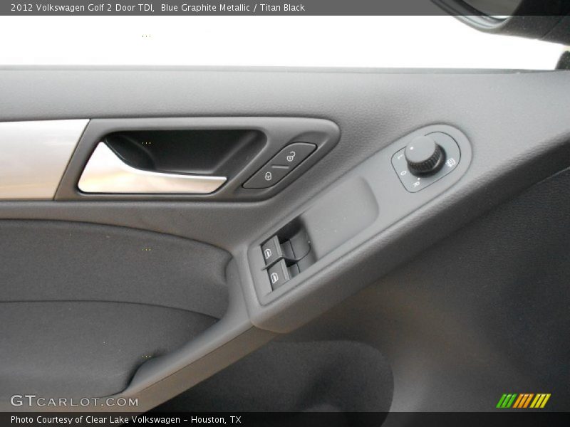 Blue Graphite Metallic / Titan Black 2012 Volkswagen Golf 2 Door TDI