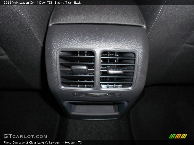 Black / Titan Black 2012 Volkswagen Golf 4 Door TDI