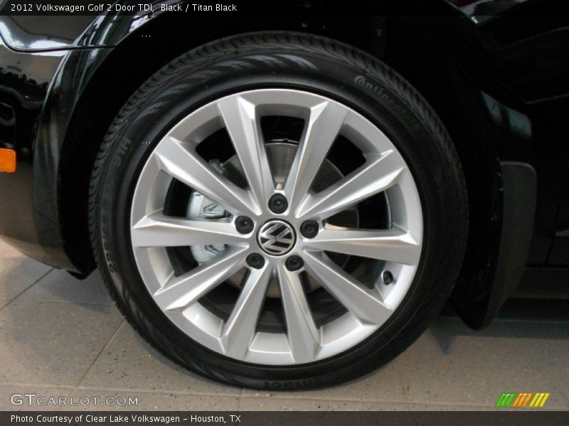  2012 Golf 2 Door TDI Wheel