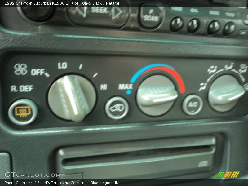 Onyx Black / Neutral 1999 Chevrolet Suburban K1500 LT 4x4