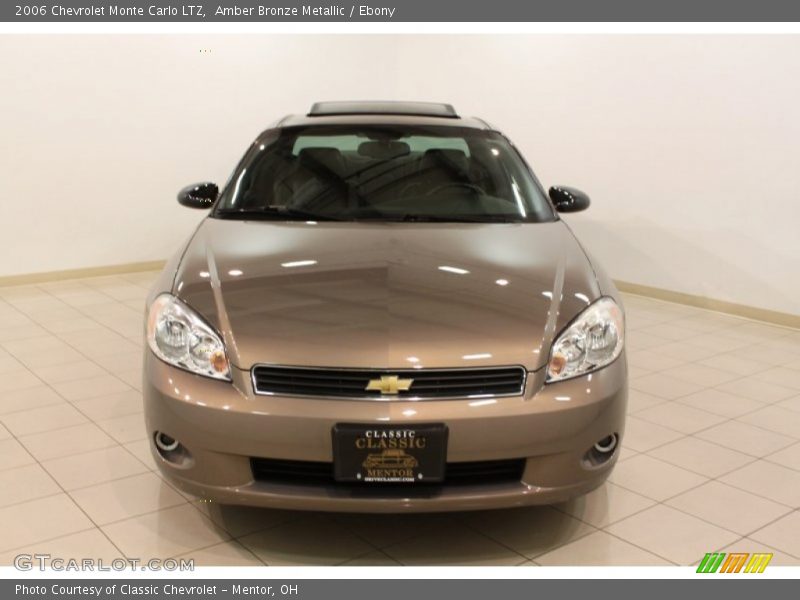 Amber Bronze Metallic / Ebony 2006 Chevrolet Monte Carlo LTZ