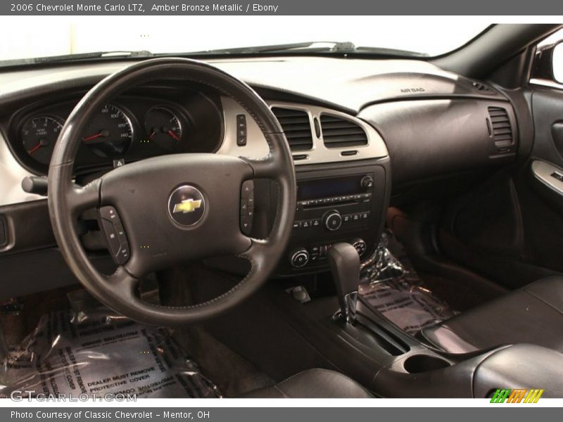 Amber Bronze Metallic / Ebony 2006 Chevrolet Monte Carlo LTZ