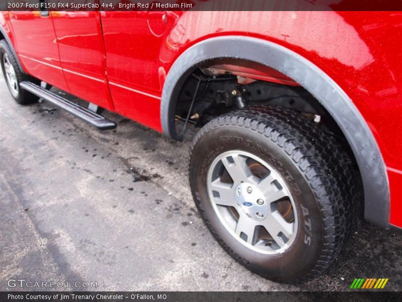 Bright Red / Medium Flint 2007 Ford F150 FX4 SuperCab 4x4