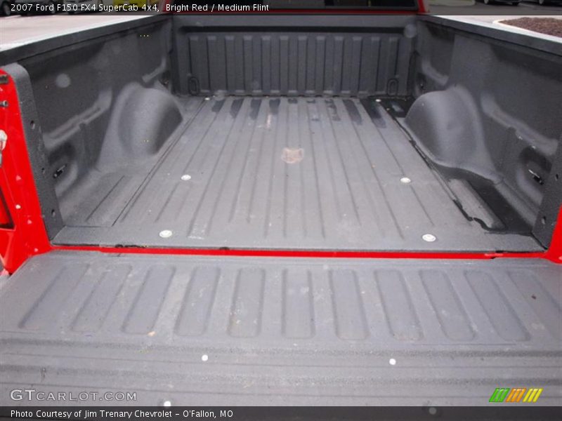 Bright Red / Medium Flint 2007 Ford F150 FX4 SuperCab 4x4