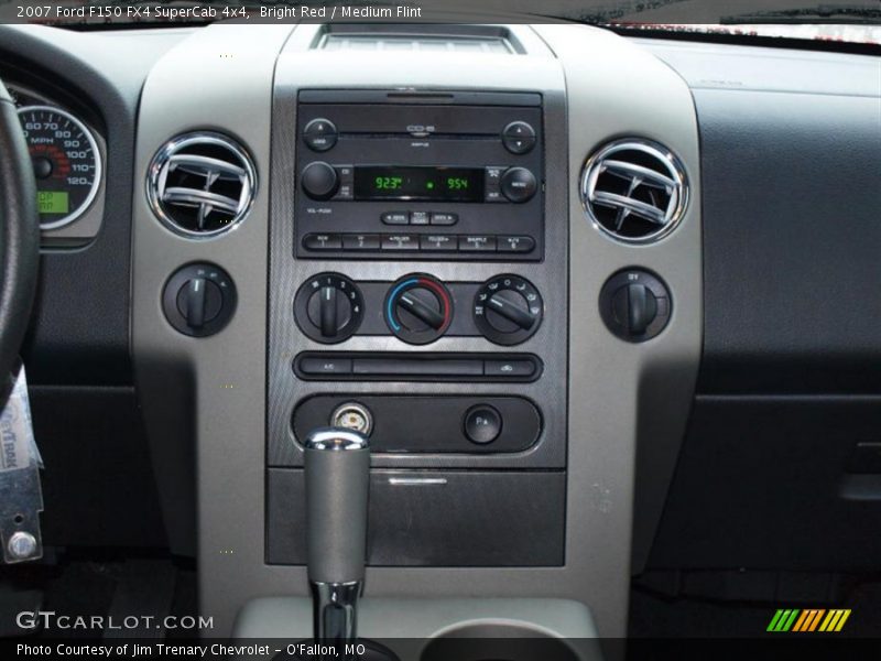 Bright Red / Medium Flint 2007 Ford F150 FX4 SuperCab 4x4