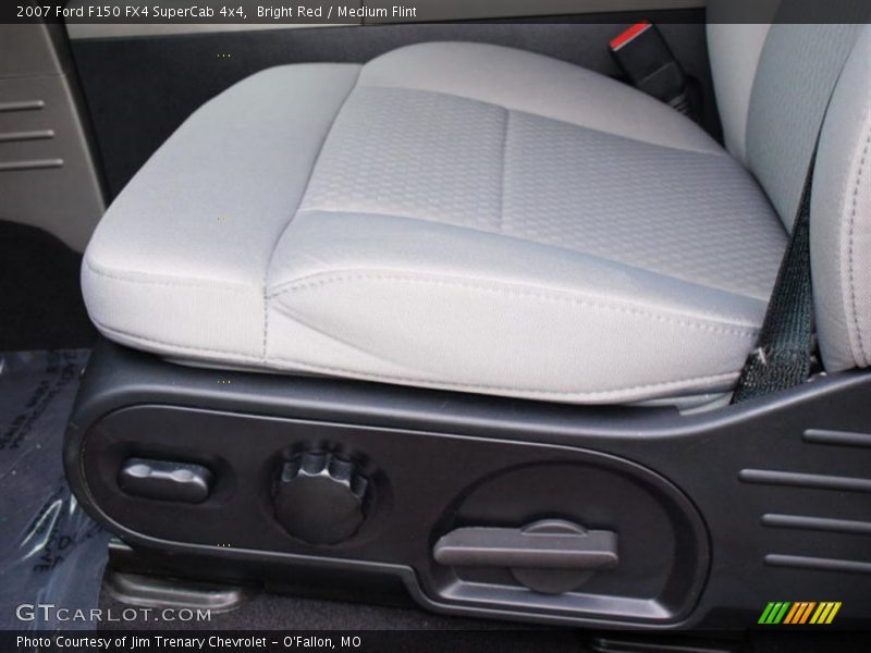 Bright Red / Medium Flint 2007 Ford F150 FX4 SuperCab 4x4