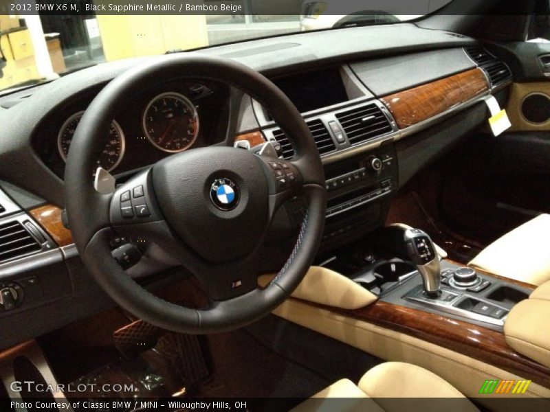 Dashboard of 2012 X6 M 
