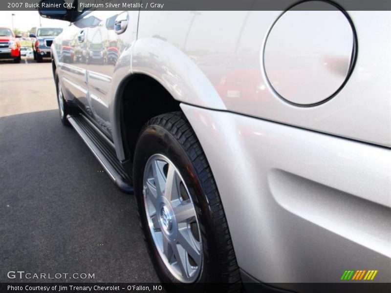 Platinum Silver Metallic / Gray 2007 Buick Rainier CXL