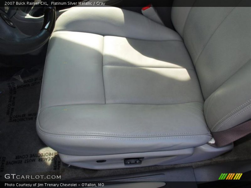 Platinum Silver Metallic / Gray 2007 Buick Rainier CXL