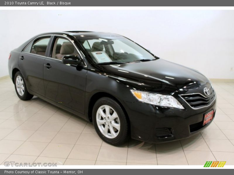 Black / Bisque 2010 Toyota Camry LE