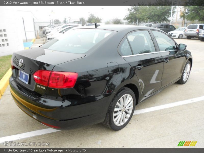 Black / Titan Black 2012 Volkswagen Jetta SEL Sedan