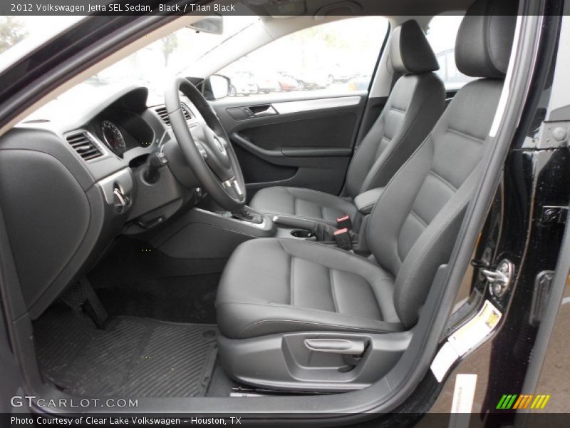 Black / Titan Black 2012 Volkswagen Jetta SEL Sedan