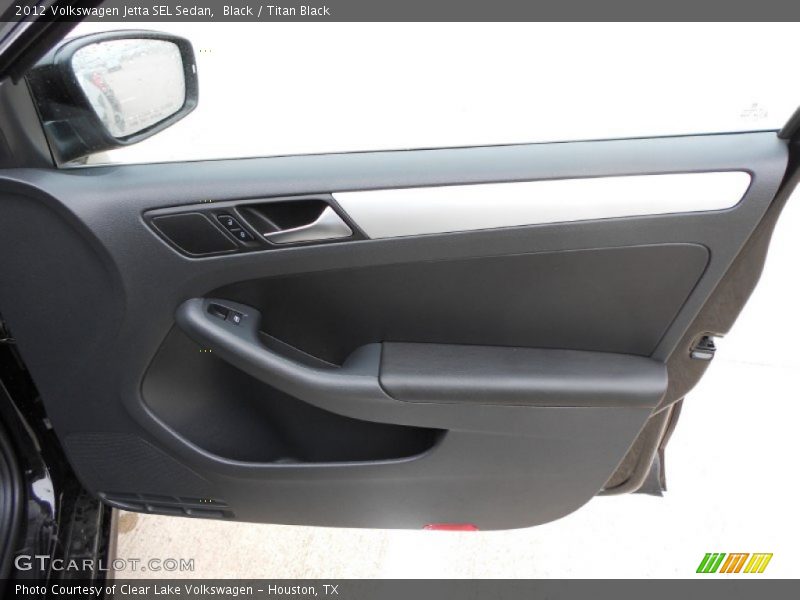 Black / Titan Black 2012 Volkswagen Jetta SEL Sedan