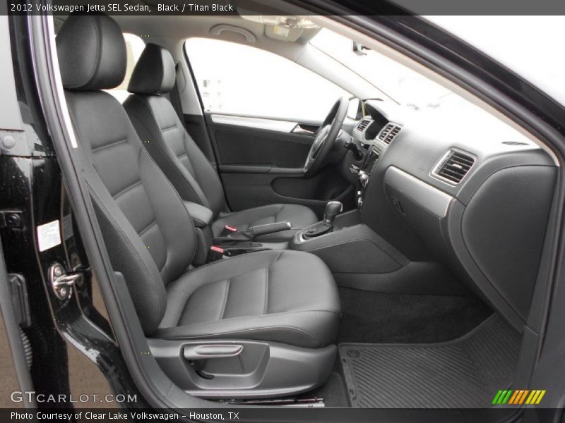 Black / Titan Black 2012 Volkswagen Jetta SEL Sedan