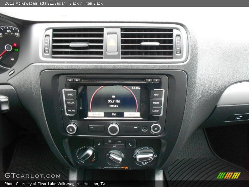 Black / Titan Black 2012 Volkswagen Jetta SEL Sedan