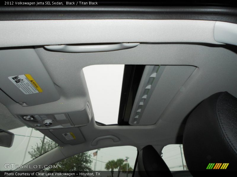 Black / Titan Black 2012 Volkswagen Jetta SEL Sedan