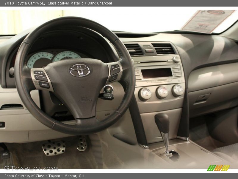 Classic Silver Metallic / Dark Charcoal 2010 Toyota Camry SE