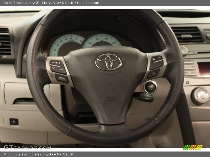 Classic Silver Metallic / Dark Charcoal 2010 Toyota Camry SE