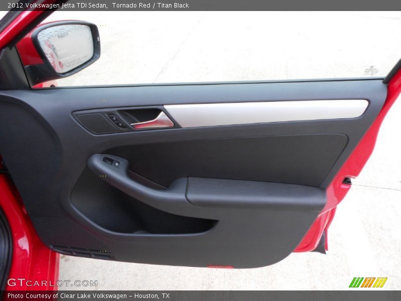 Door Panel of 2012 Jetta TDI Sedan