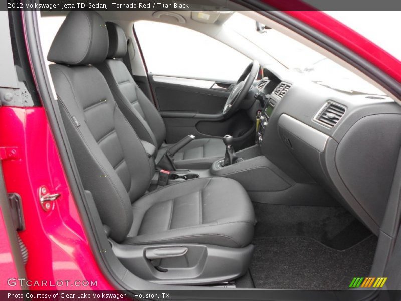  2012 Jetta TDI Sedan Titan Black Interior