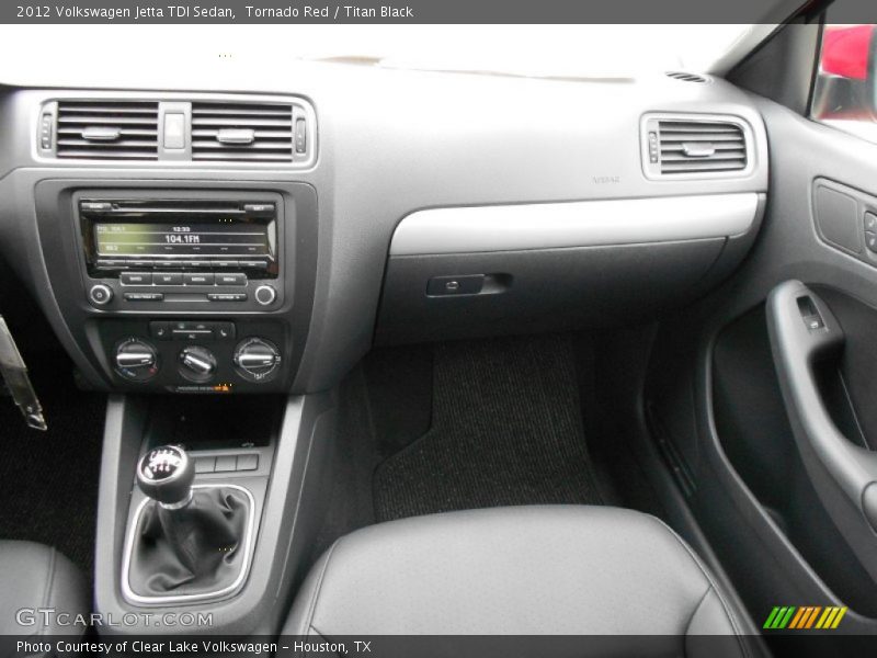 Tornado Red / Titan Black 2012 Volkswagen Jetta TDI Sedan