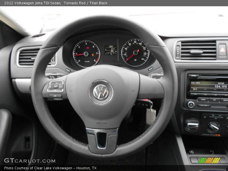  2012 Jetta TDI Sedan Steering Wheel